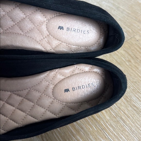 Birdies Vesper Black Suede Loafer Flats Smoking Slipper Size 7.5 - Picture 11 of 14